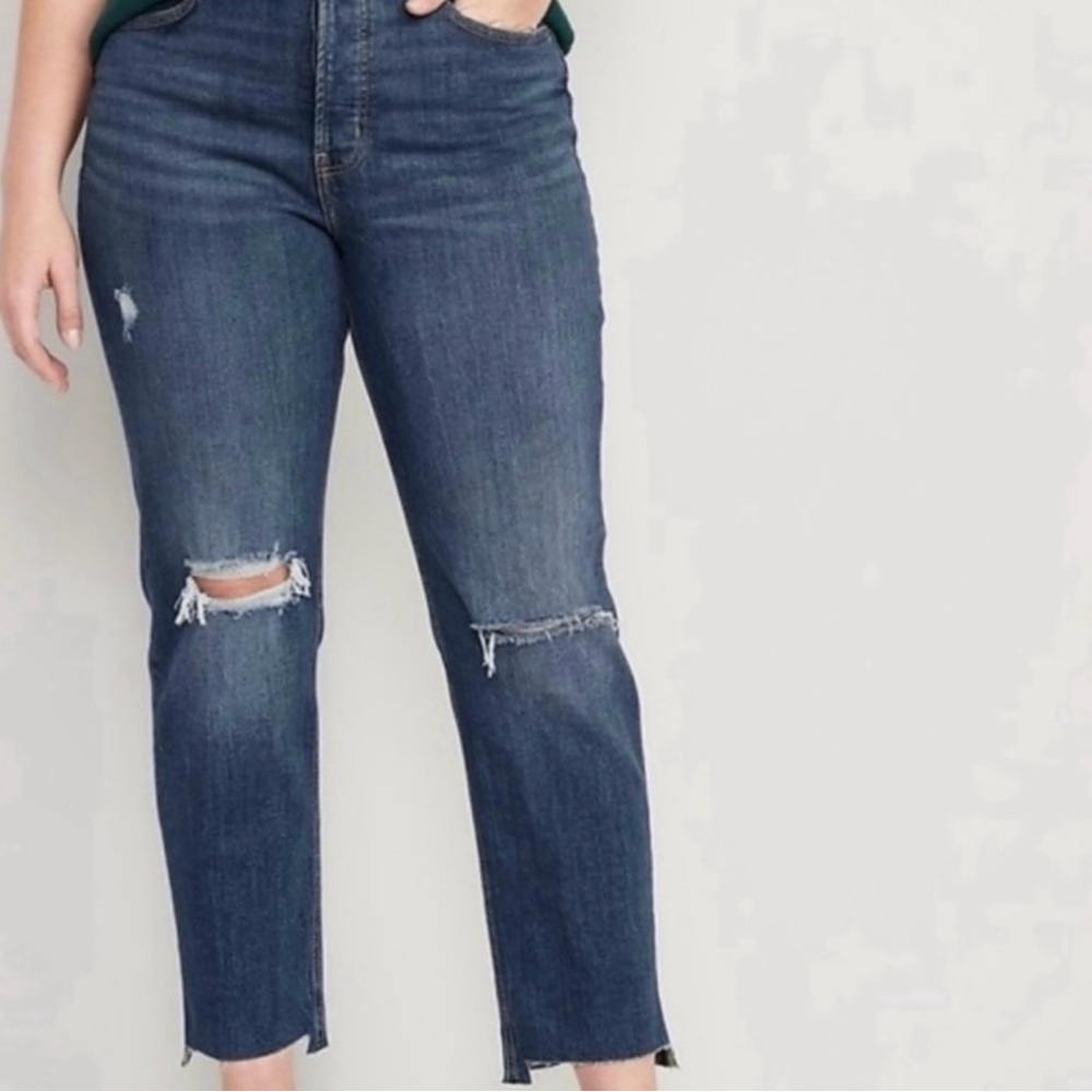 NWT Old Navy Sky High straight size 4